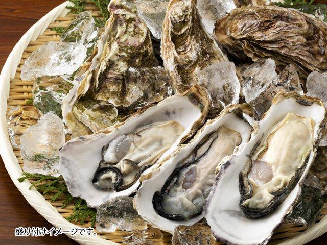 サロマ湖産 かき貝（2年物） 船長の家 (永田水産)