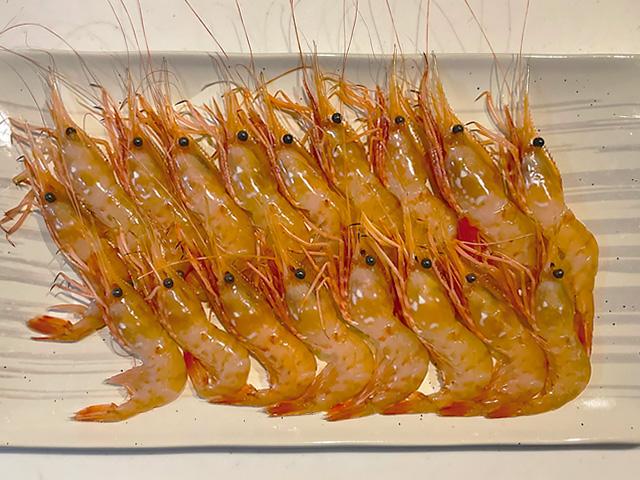 ぼたんえび様 ぼたんえび お刺身用（中） | 船長の家 (永田水産)