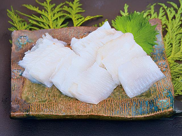 えんがわ刺身 | 船長の家 (永田水産)