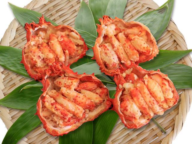 甲羅 花咲がに甲羅盛 | 船長の家 (永田水産)