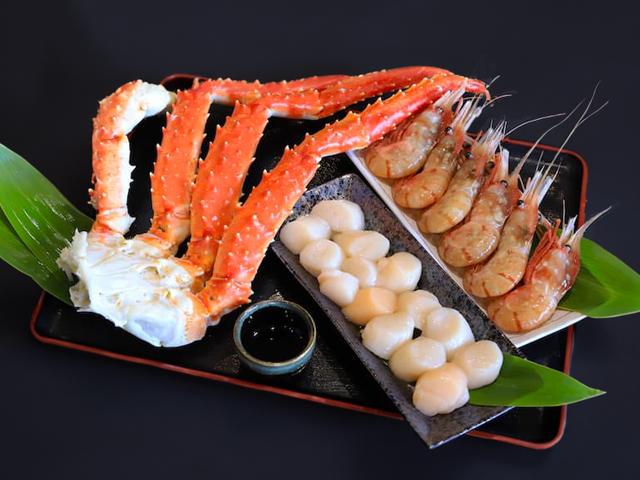 【北海道産レア】余市の泡3本セット 北海三種盛りセット | 船長の家 (永田水産)