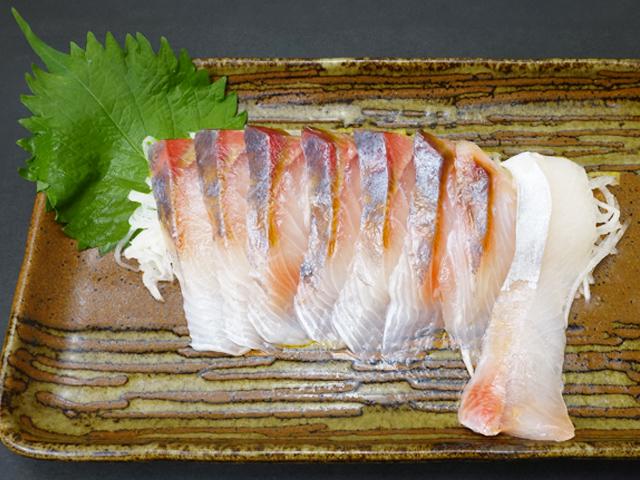 かんぱち刺身 | 船長の家 (永田水産)