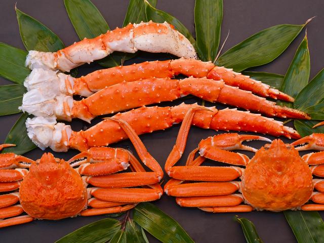 たらば茹足・ずわいがにAセット | 船長の家 (永田水産)