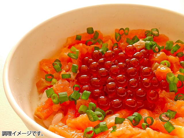 鮭いくらと桜ますの醤油漬