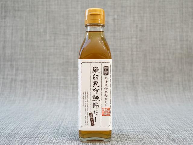 羅臼昆布鮭節だし1本200ml