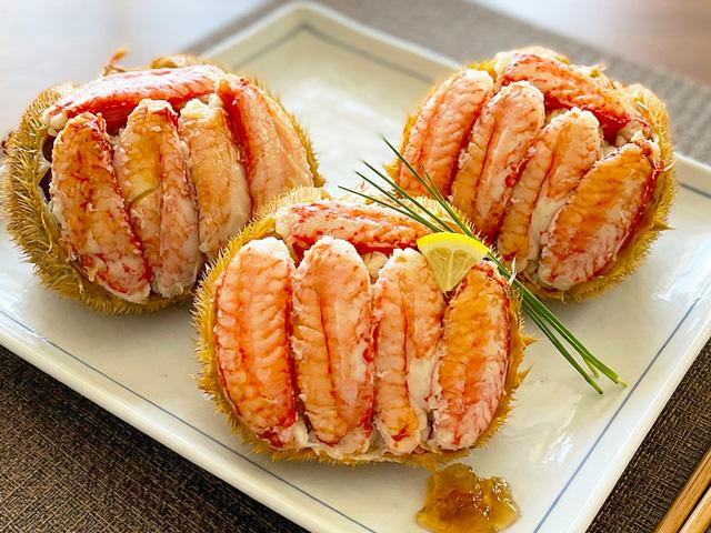 流氷毛がに甲羅盛り２Ｌ（3個入）